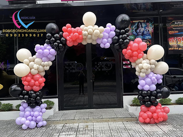 Cổng chào khai trương thủ đức