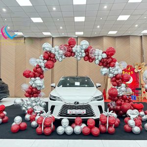 Trang trí lễ bàn giao xe quận 7