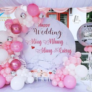 Bong bóng trang trí đám cưới giá tốt