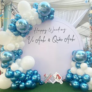 Trang trí tiệc cưới đẹp lung linh