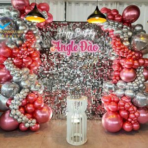Backdrop sự kiện sequin
