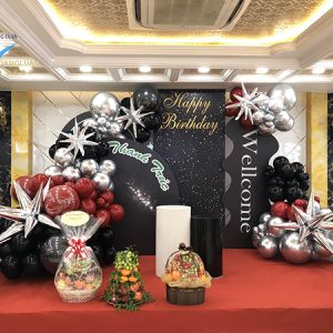 Trang trí sinh nhật bằng bóng bay